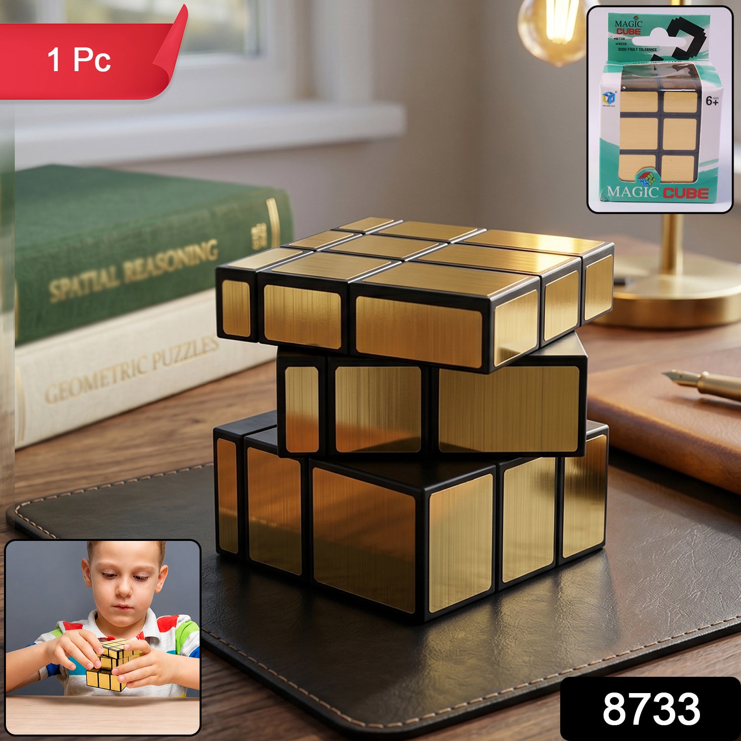 Premium Magic Puzzle Cube (1 Pc)