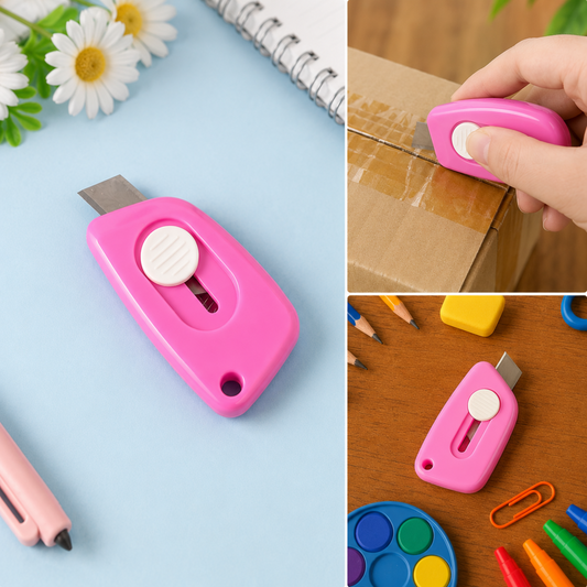 Mini Cloud Cutter Retractable Utility Knife – Compact & Safe Use