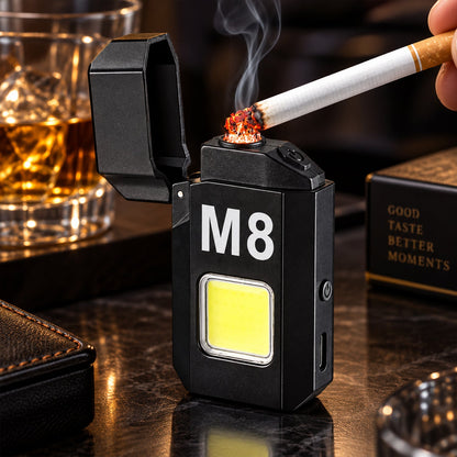 Portable Mini Torch Lighter – USB Rechargeable with Bright LED