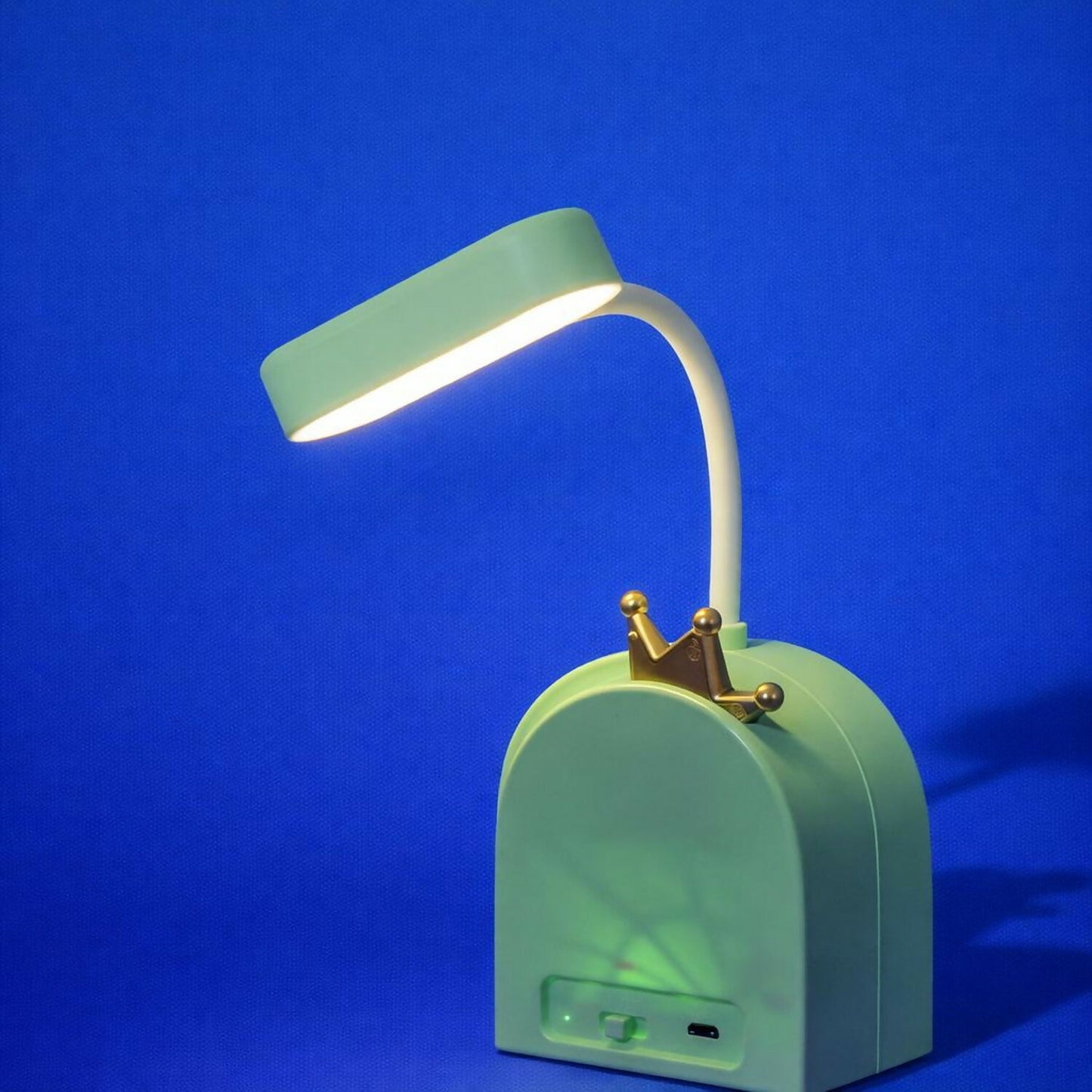 Cute Lucky Cartoon LED Desk Lamp for Kids with Adjustable Neck Night Light