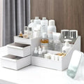 Cosmetic Organizer with Side Drawers – Space-saving Makeup Storage