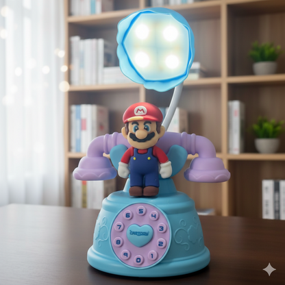 Cartoon Character LED Night Lamp for Kids Room | Decorative Table Light