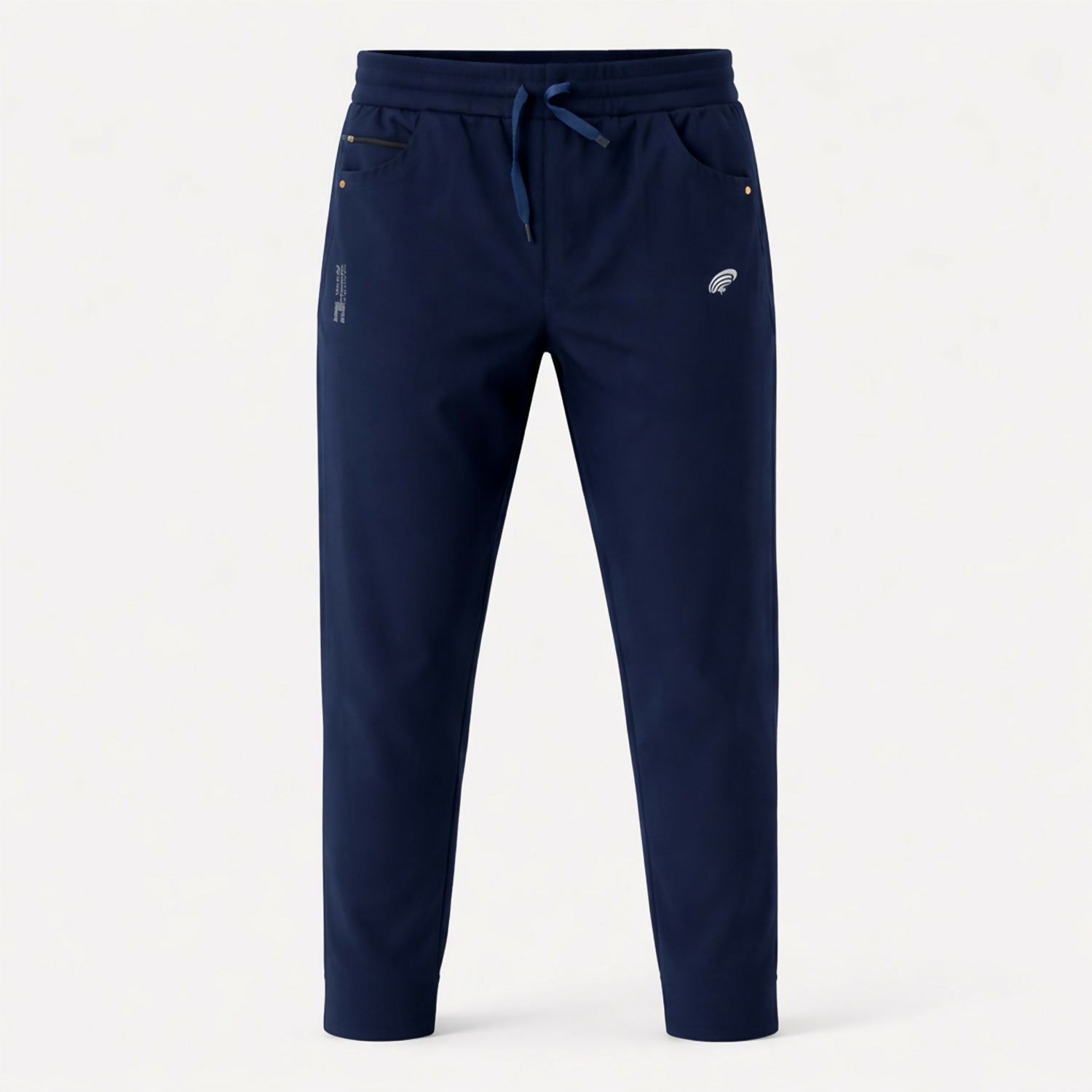 Men’s Stretchable Track Pants with Drawstring Waist & Zipper Pocket Lower