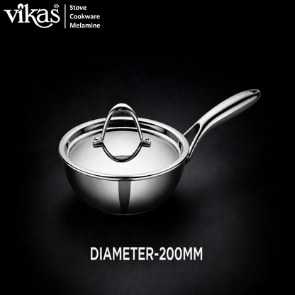 Vikas Triply Frypan 200mm size