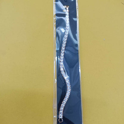 Rose Gold Plated Ad Stone Bracelet