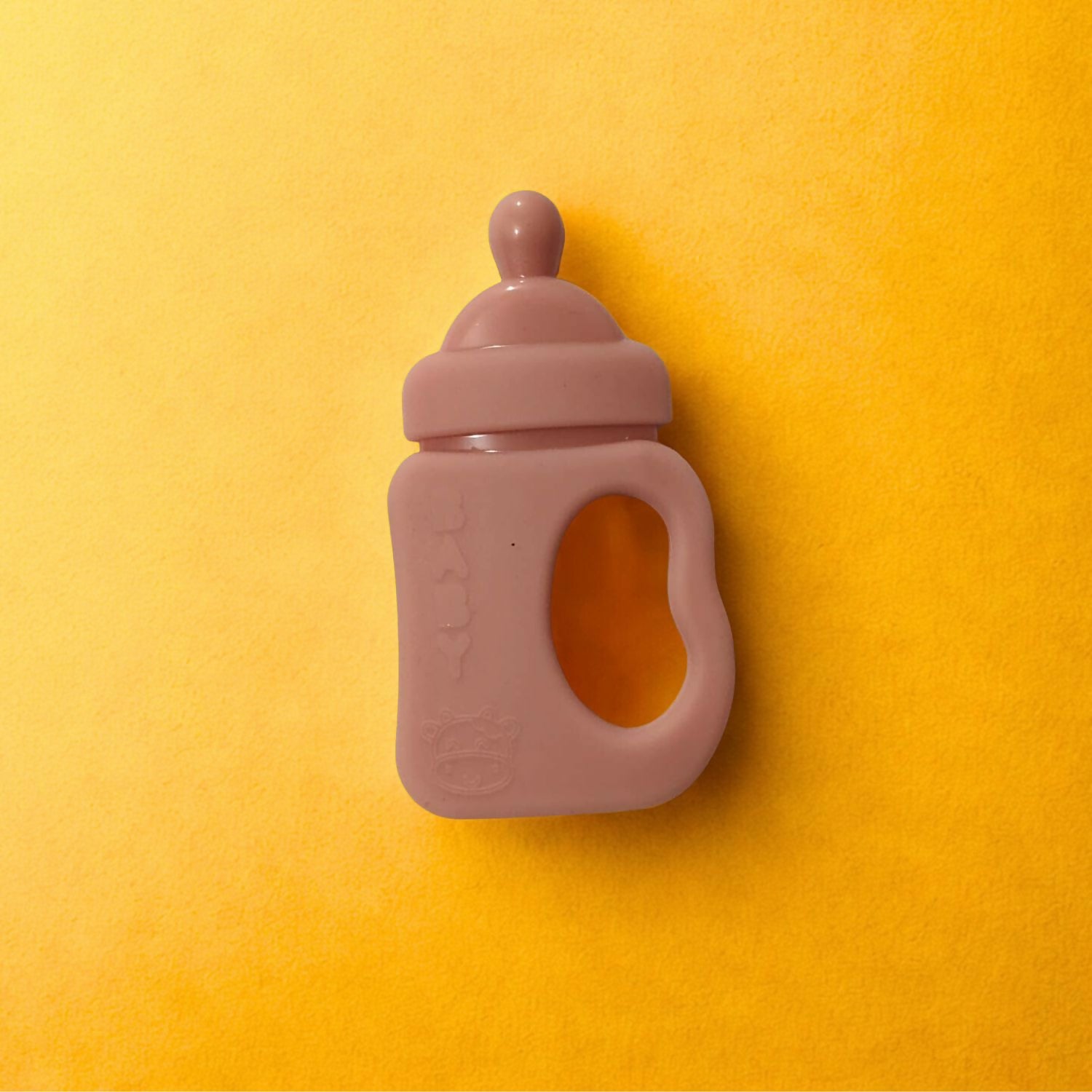 Feeding Bottle Shaped Silicon Baby Teether