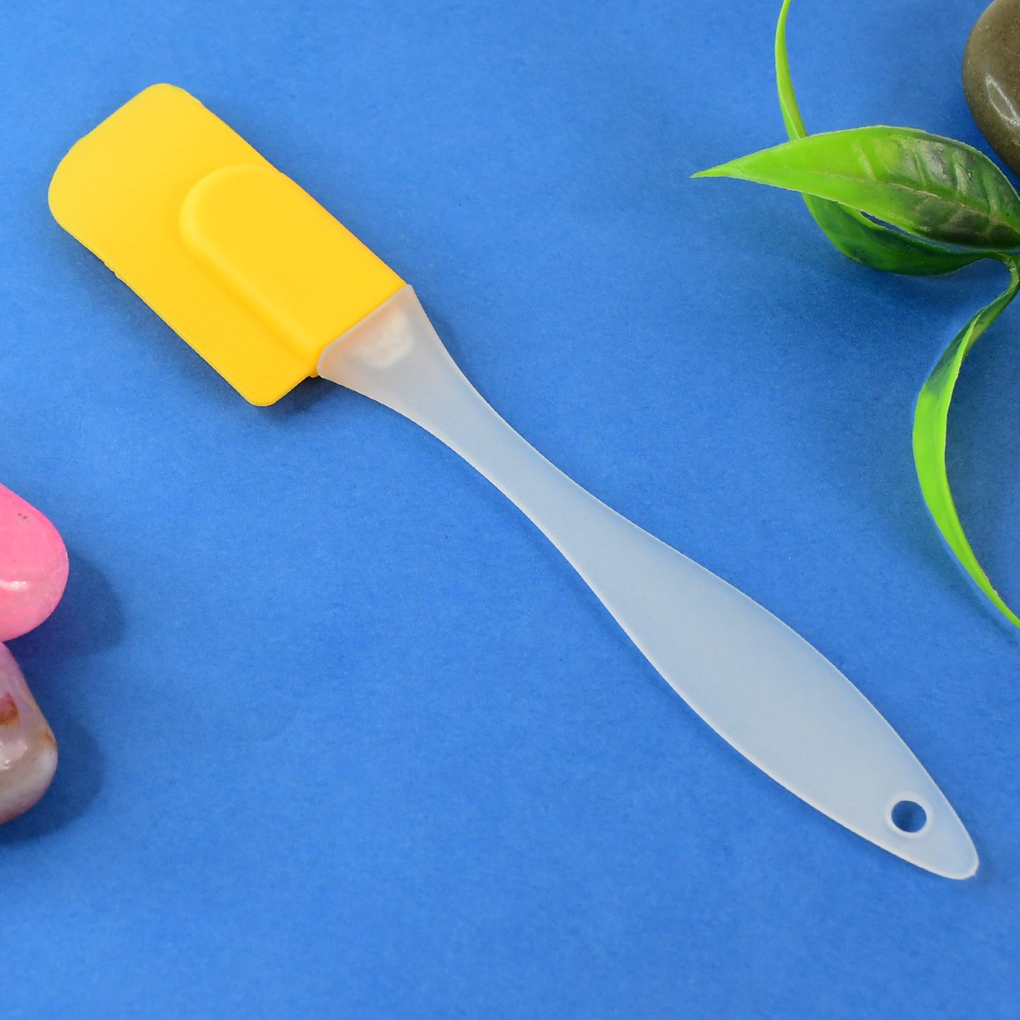 Close-up of silicone spatula head