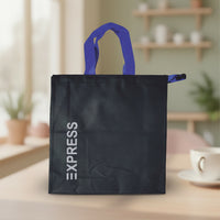 Express reusable Shopping Bag – Multicolor Tote with Handles, Heavy-Duty Eco Grocery Bag for Daily Use, Durable Fabric, Foldable and Recyclable