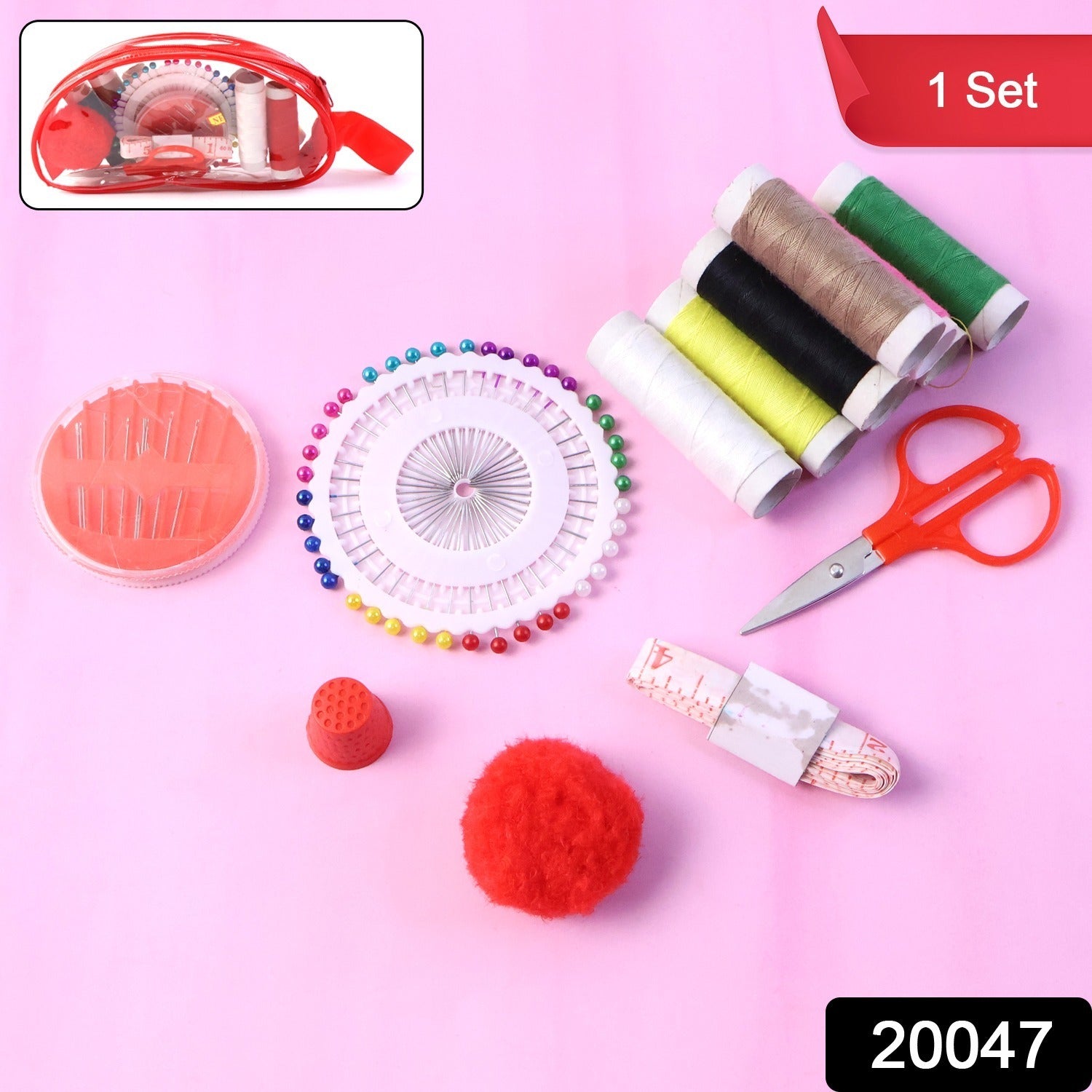 Complete Sewing & Stitching Kit (1 Set)