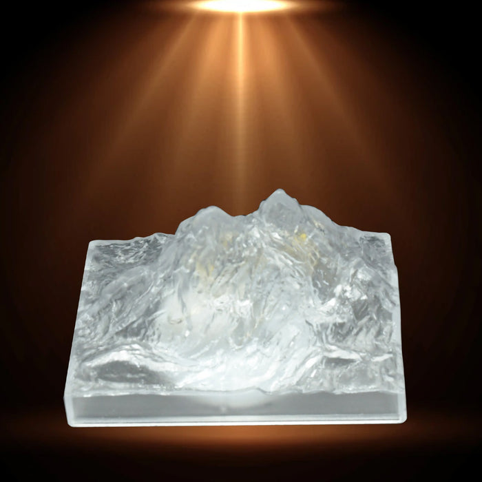 Unique Plastic Night Light: Flameless LED (Iceberg Design, Gift)