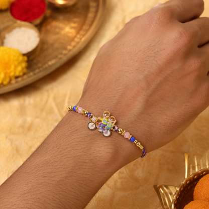Bicycle Kids Rakhi for Brother Festive Designer Thread (5pcs)