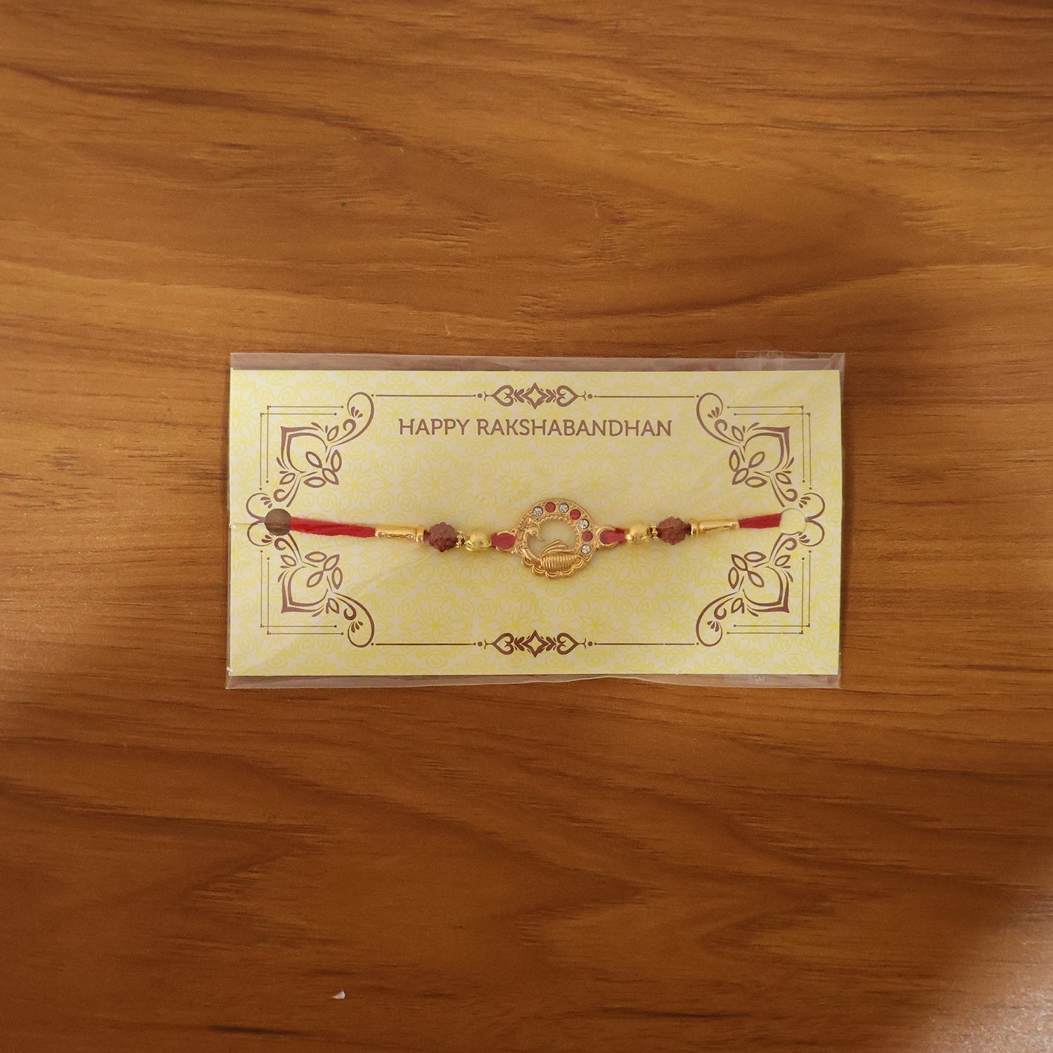 Beadwork Rakhi for Brothers Traditional Design for Raksha Bandhan (10pcs)