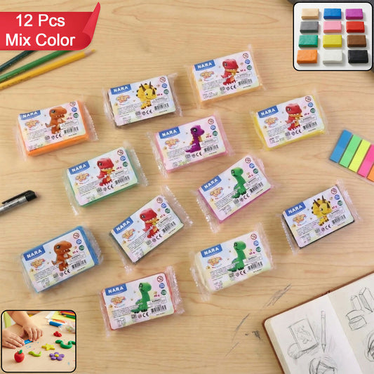 Nara Creative Modelling Clay for Kids DIY Art & Craft Soft Play Dough