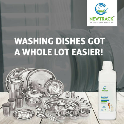 Dish Wash Liquid bottle with clear label, 500ml size