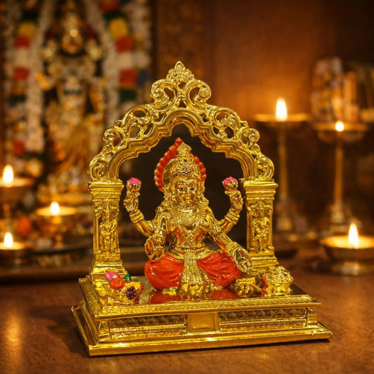 Goddess Lakshmi Idol Decorative Showpiece for Home Temple