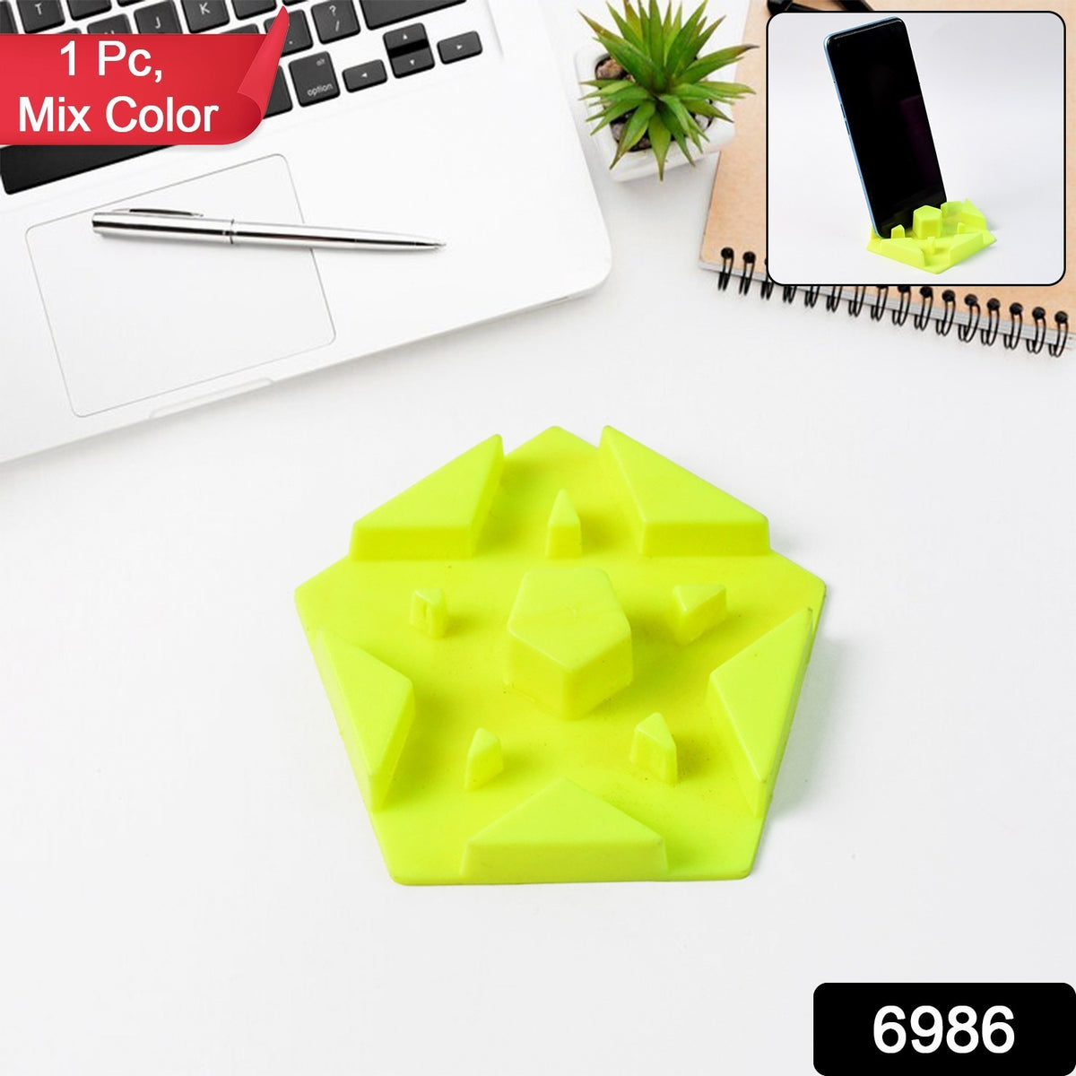 Multi-Angle Plastic Mobile Phone Stand - Image 2