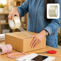 Transparent Packing Tape – Strong Adhesive 120M Roll | Styleva