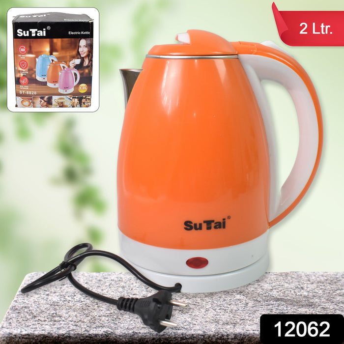 Electric Kettle Boil Dry Protection & Auto-Shut Off (1500-2000W / 2 Ltr.)