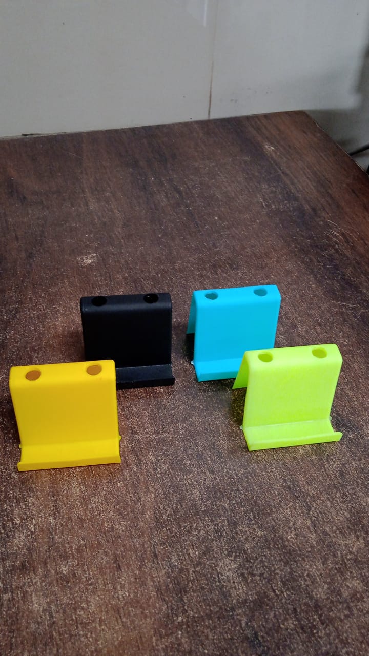 Customized / Personalized Multifunctional Plastic Mobile Phone Stand & Pen Holder (1 Pc & mix color)