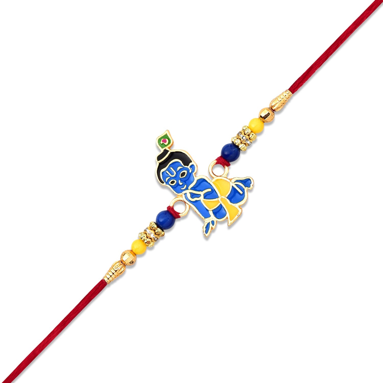 Bal Krishna Kids Rakhi Cute & Divine Raksha Bandhan Gift (5pcs)
