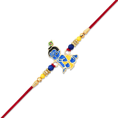 Bal Krishna Kids Rakhi Cute & Divine Raksha Bandhan Gift (5pcs)