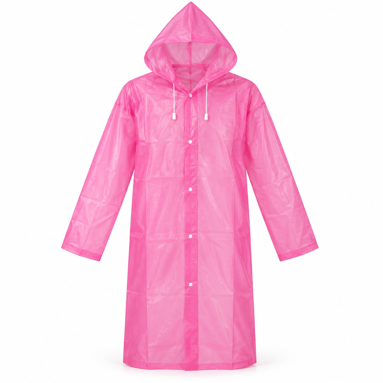 EVA rain coat white background