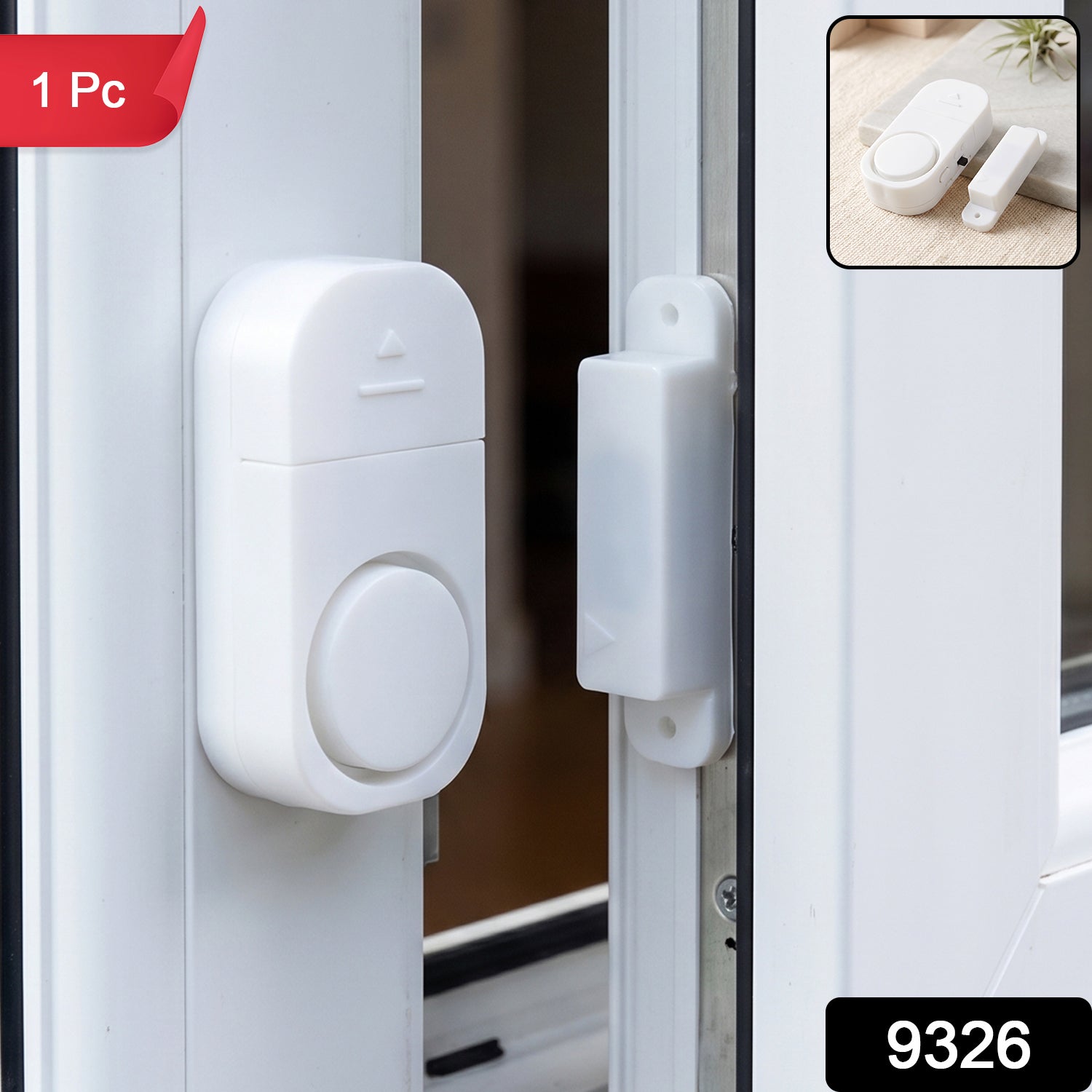 Magnetic Door and Window Security Alarm for Home, Office and Shop Safety (1 Pc) - image 2