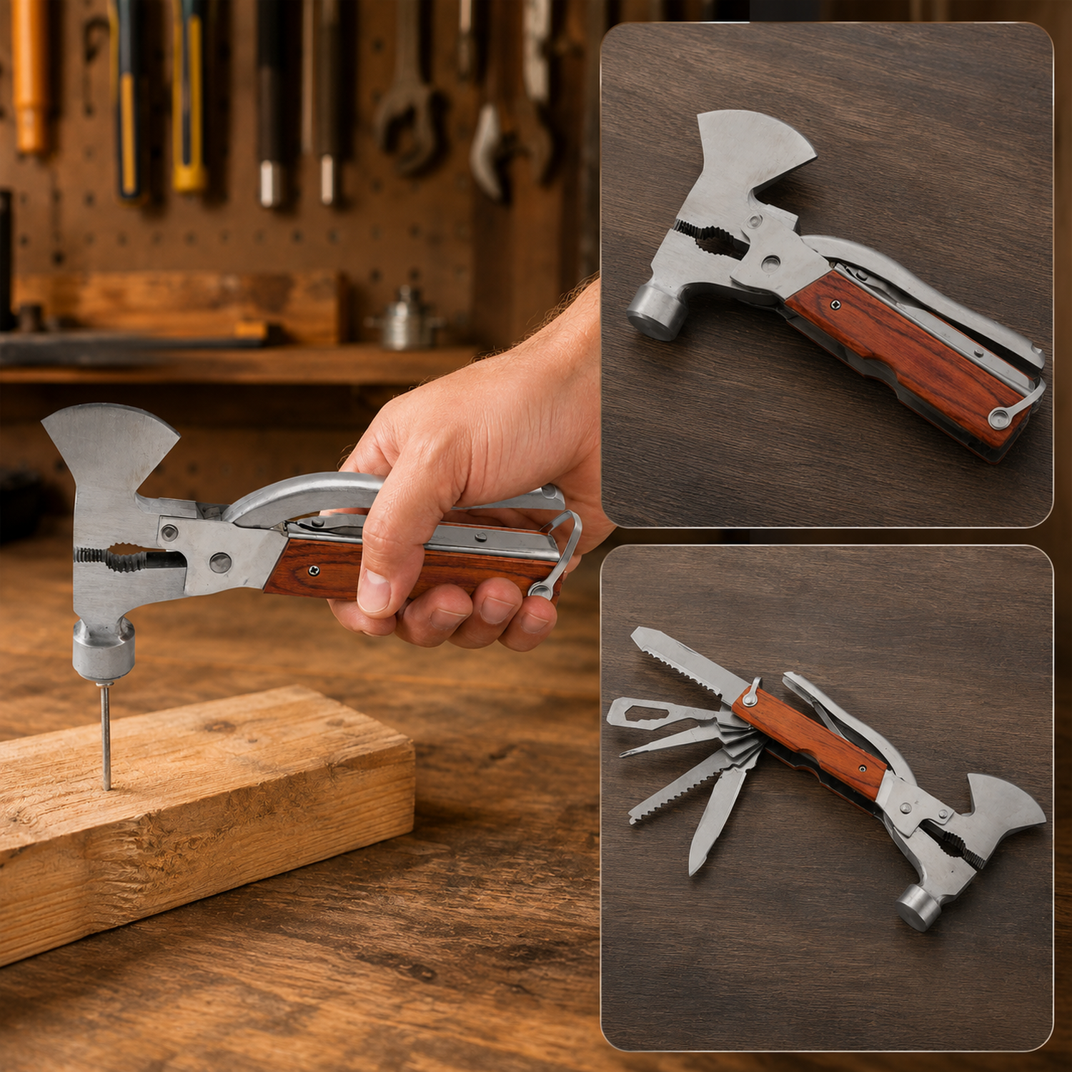Hammer Multitool – Versatile Survival Gadget | BraveVault
