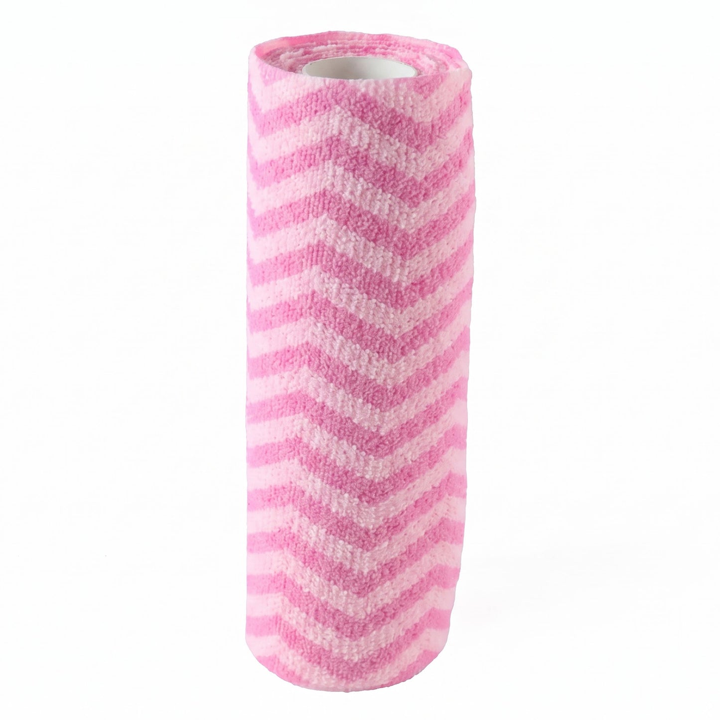 Kitchen cleaning cloth roll on white background
