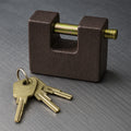 Iron Door Lock – Heavy Duty Brass Core 63mm | FitFuzion