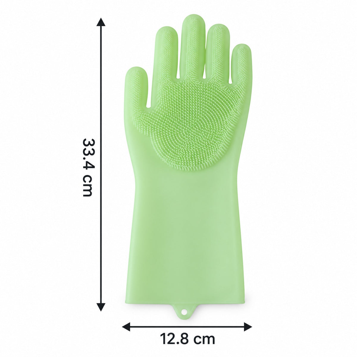 Silicone Scrubber Cleaning Gloves for Kitchen Dish Washing and Home Use