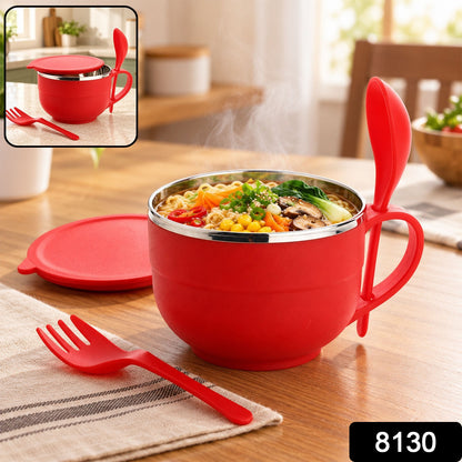 Stainless Steel Noodle Bowl – Insulated & Portable |