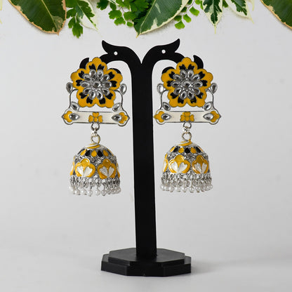 Exquisite Long Jhumka Earrings with Detailed Craftsmanship and Timeless Appeal