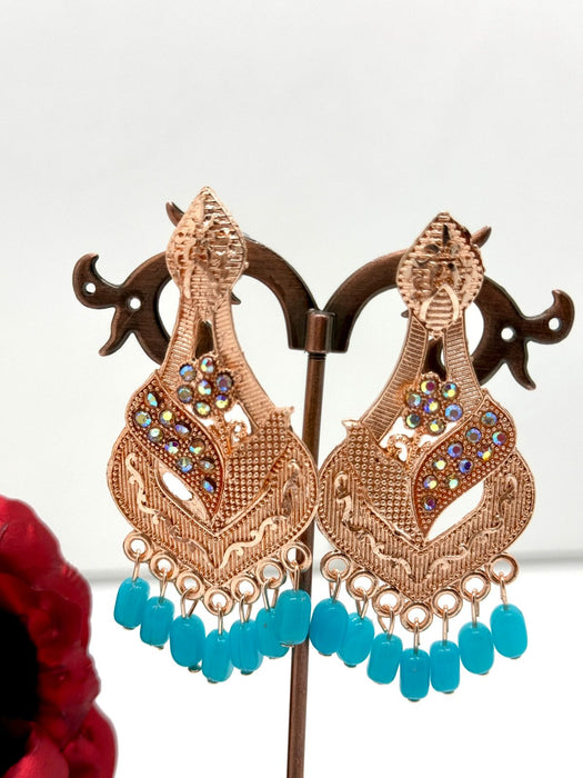 Gleaming Diamond Jhumka Earrings