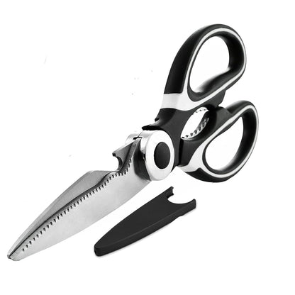 3 in 1 Multi-Function Scissor Multipurpose Kitchen Scissors Steel Blades (1 Pc)