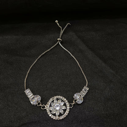 Graceful AD Floral Bracelet Perfect For party