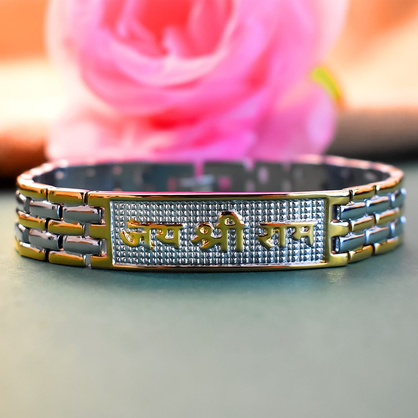 Shree Ram Name Plated Bracelet: A Divine Symbol of Faith