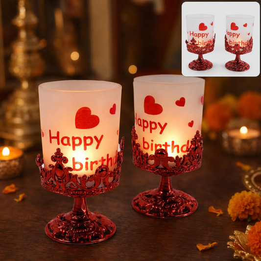 Tealight Holder – Stylish Plastic Candle Diya Stand for Festivals