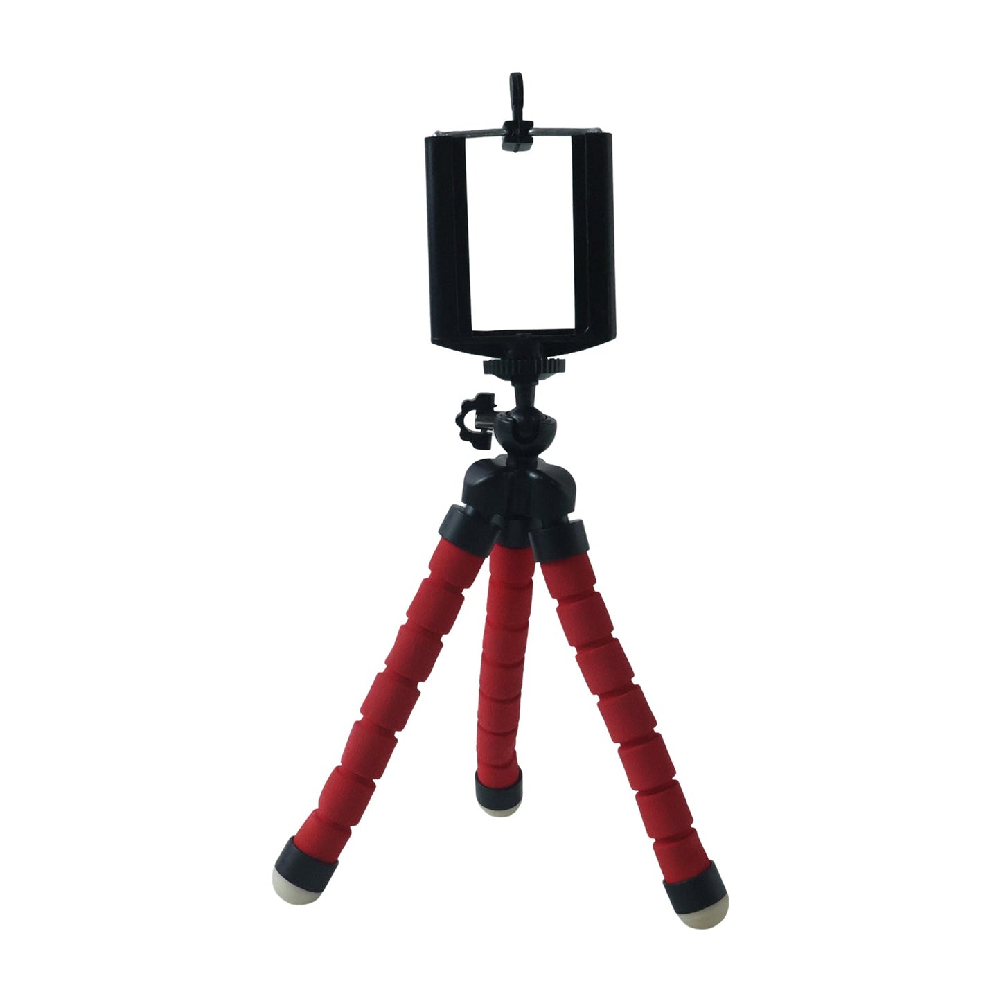 Mini Flexible Tripod Stand for Mobile Phone with Clip Holder Octopus Legs (1 Pc)