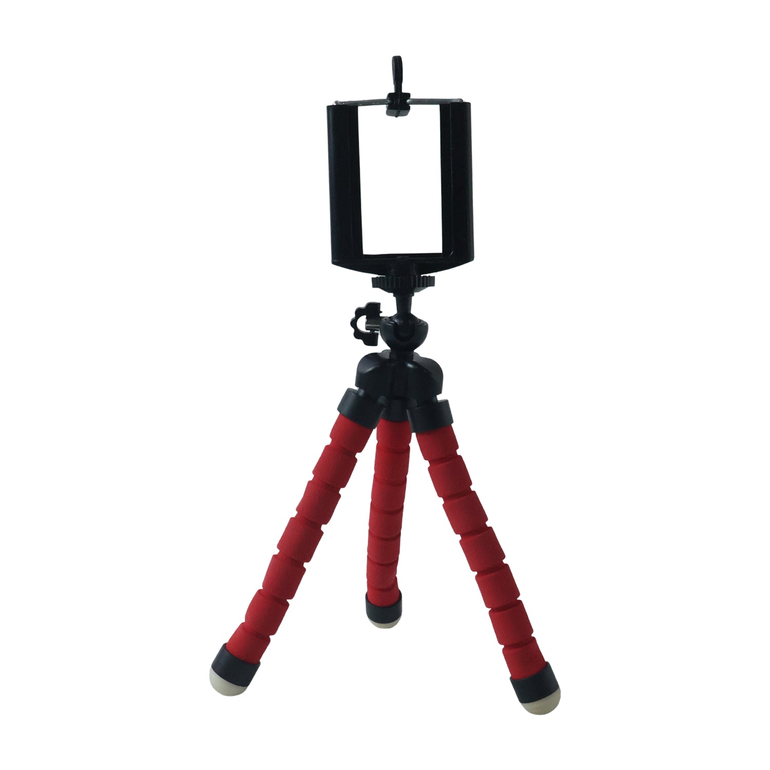 Mini Flexible Tripod Stand for Mobile Phone with Clip Holder Octopus Legs (1 Pc)
