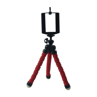 Mini Flexible Tripod Stand for Mobile Phone with Clip Holder Octopus Legs (1 Pc)