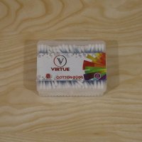 Double-Ended Cotton Buds with Flexible Blue Stems (200 Pc)