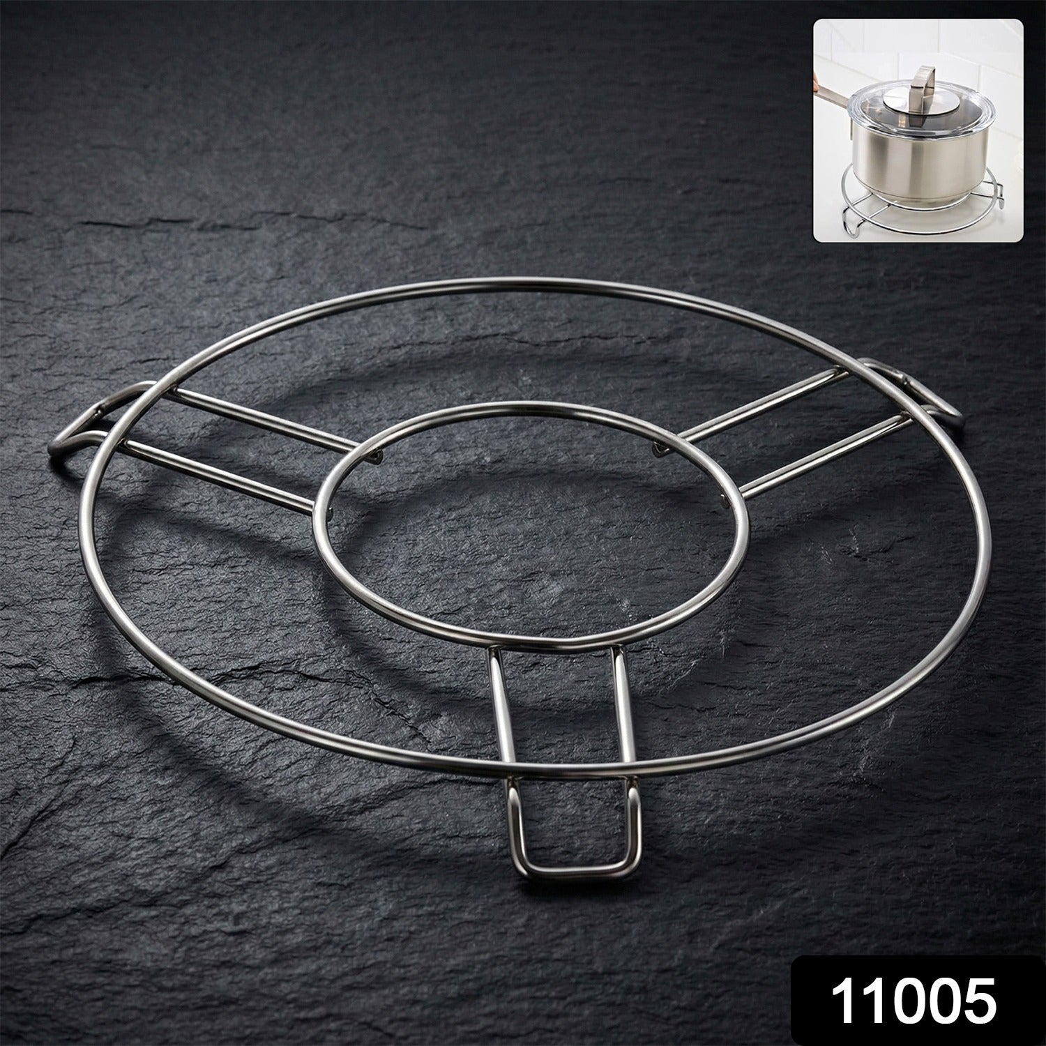 Non-slip Ring Trivet for Cookware Stability