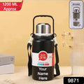 Stainless Steel Insulated Thermos Bottle – Airtight 1200ml
