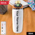 Stainless Steel Water Bottle – Leakproof & Vacuum Insulated 600 ML