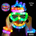 Sensory Fidget Tubes – 12-Pack Colorful Stretch & Pop Toys | Little Learners
