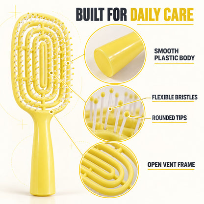 Styling massage hair comb - product details 03