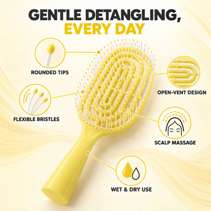 Styling massage hair comb - product details 04