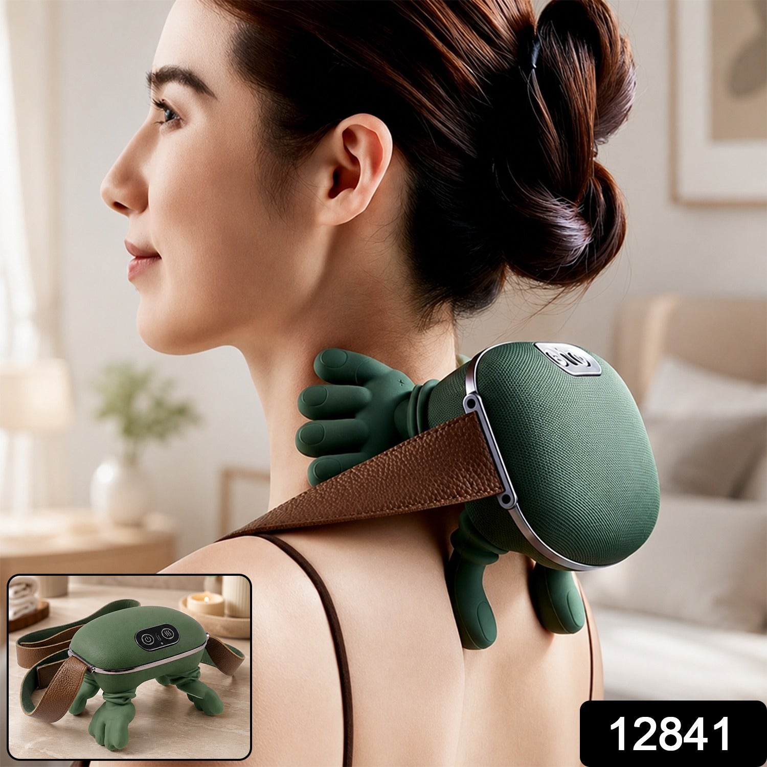 Neck and Shoulder Massager for Women Rechargeable Kneading with Heat (1 Pc)