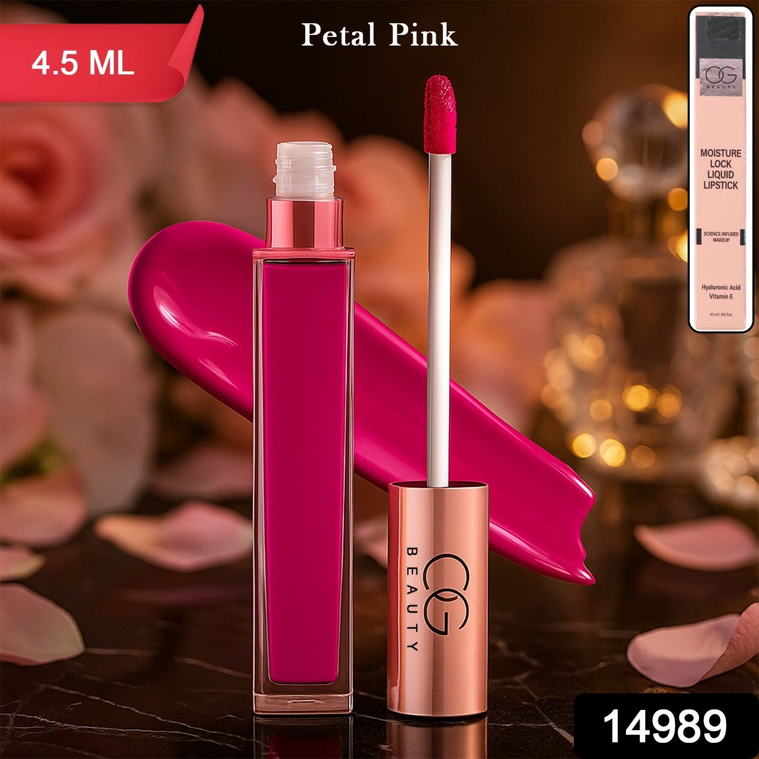 BlushPetal Moisture Lock Lipstick